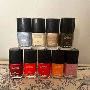 CHANEL nail polishes